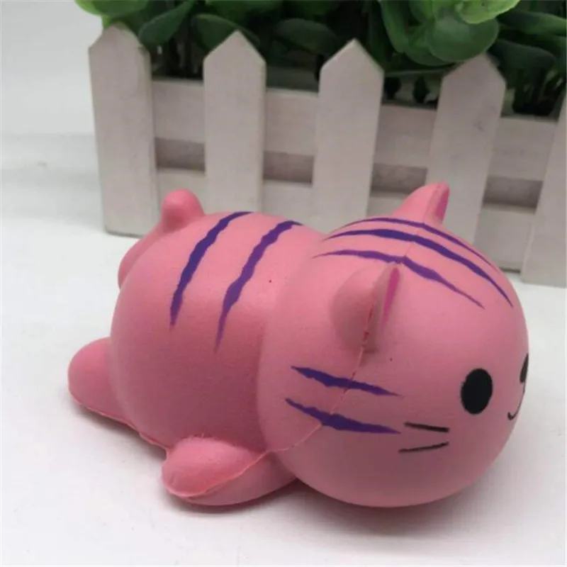 Мобильный телефон ремни анти стресс котенок кошка сжимается медленно растет