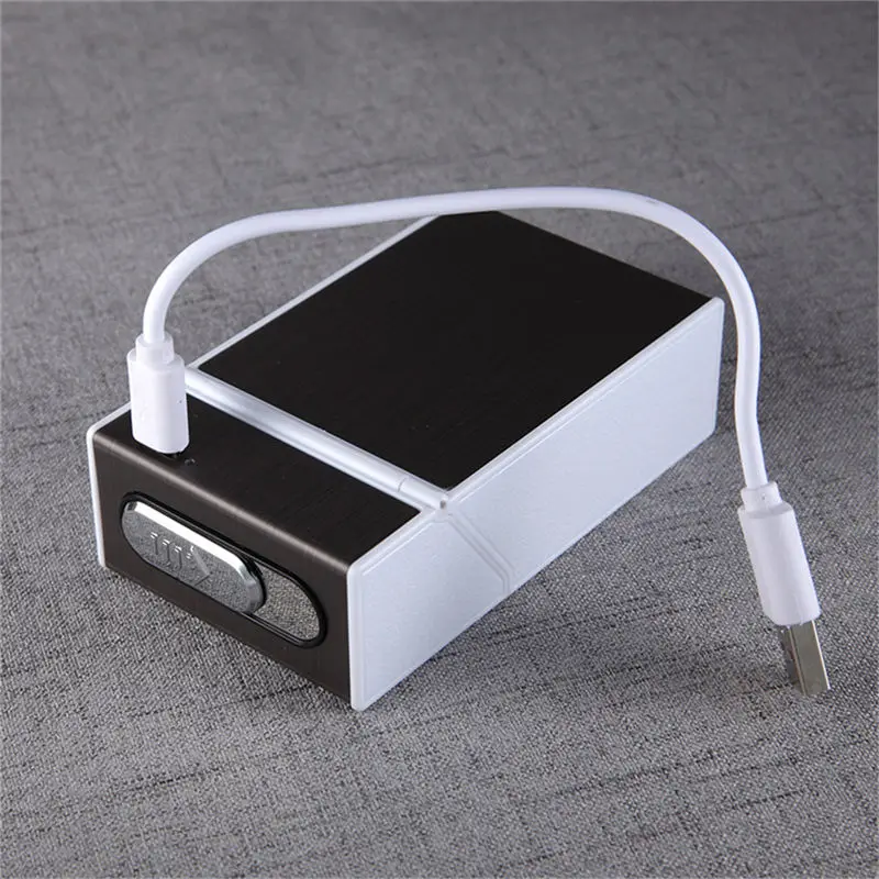 Алюминиевый сплав портсигар коробка контейнер Зажигалка для курения