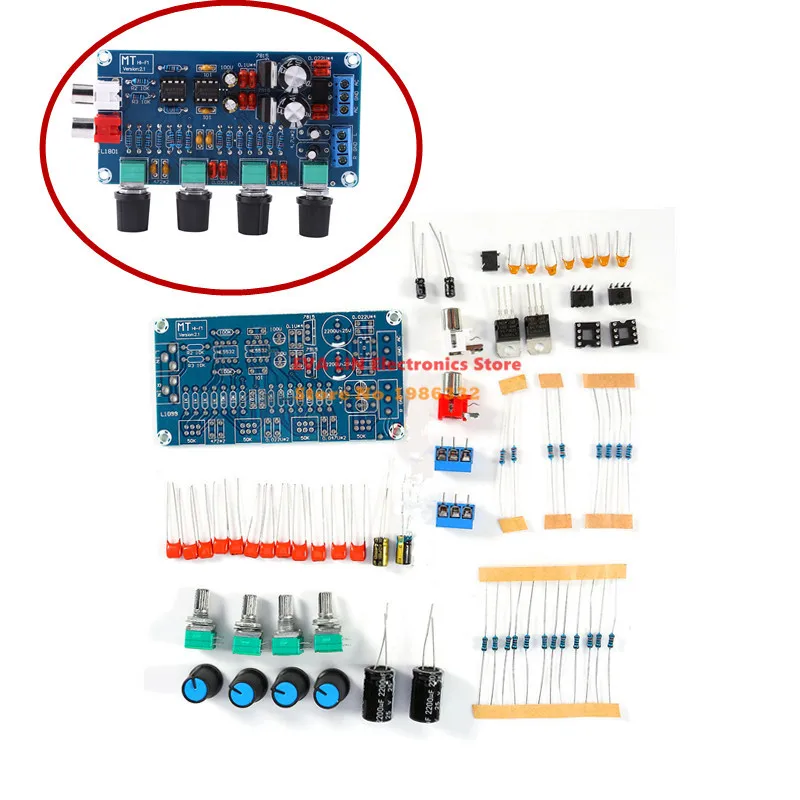 WS16 NE5532 HIFI OP AMP усилитель громкости Tone EQ Плата усилителя управления DIY наборы|kit diy|kit