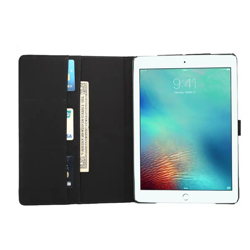 Кожаный смарт чехол с откидной крышкой и подставкой для Apple iPad Pro 10 5 дюймов 2017