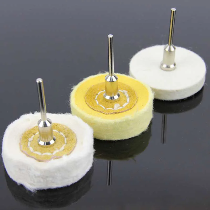3 мм шерсть полировки колеса pad губка шлифовальный головка щетки dremel инструменты