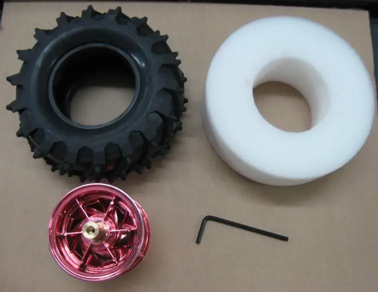 Russia 120 mm tall foot tire the wheel hub | four up to sell 6 wd car wheel|car fogger|car straightenercar date