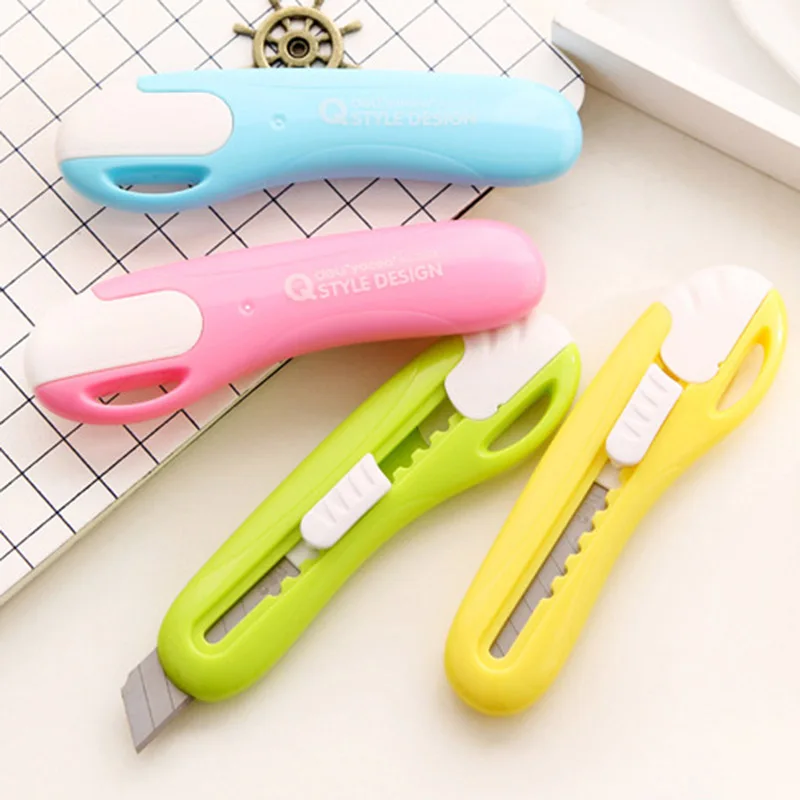 1 шт. милый пластиковый Универсальный Нож Deli художественный нож карамельных