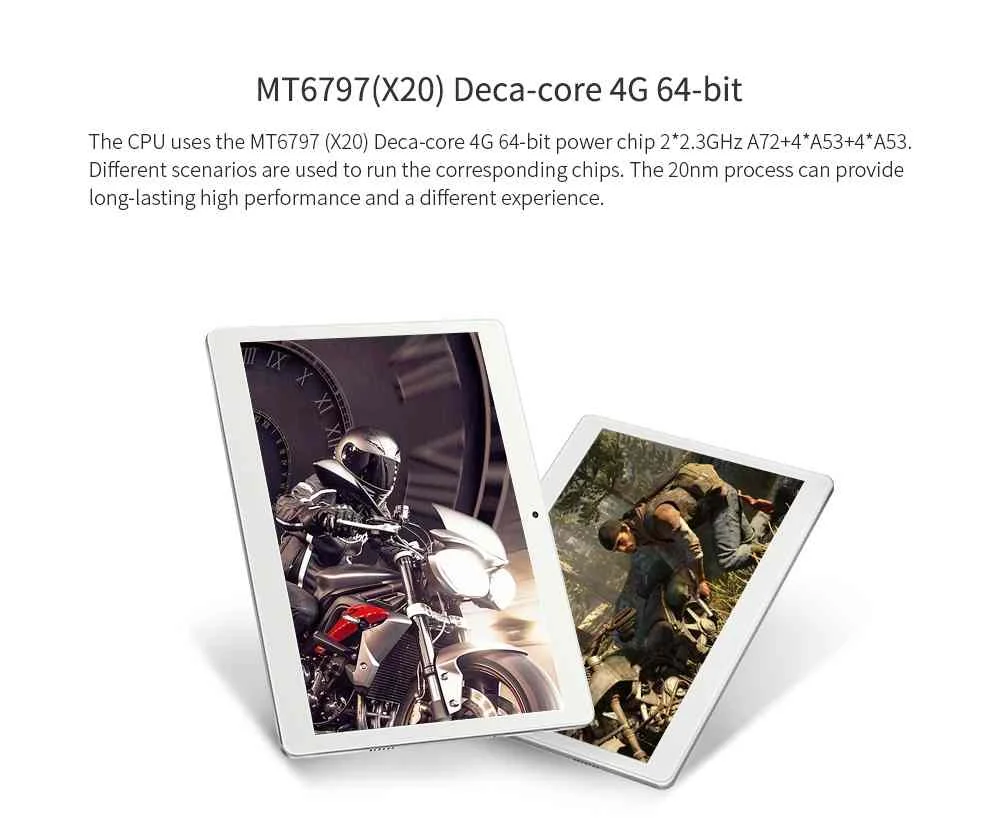 ALLDOCUBE M5 4 ГБ ОЗУ 64 Гб ПЗУ MT6797 Helio X20 Deca Core 10,1 дюймов Android 8,0 планшет с функцией OTG-TF карты