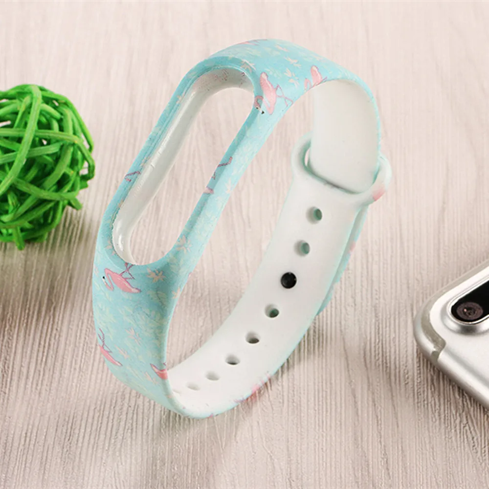 Браслет для Xiaomi Mi Band 2 спортивный ремешок часы силиконовый Miand браслет Miband