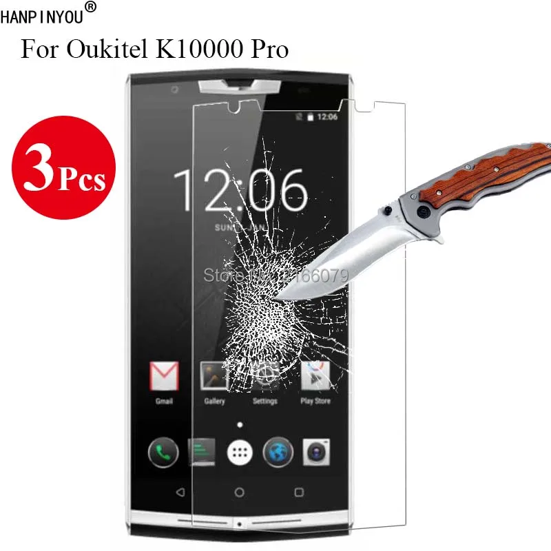 Новинка 3 шт./лот твердое закаленное стекло 9H 2.5D для защиты экрана Oukitel K10000 Pro K10000Pro