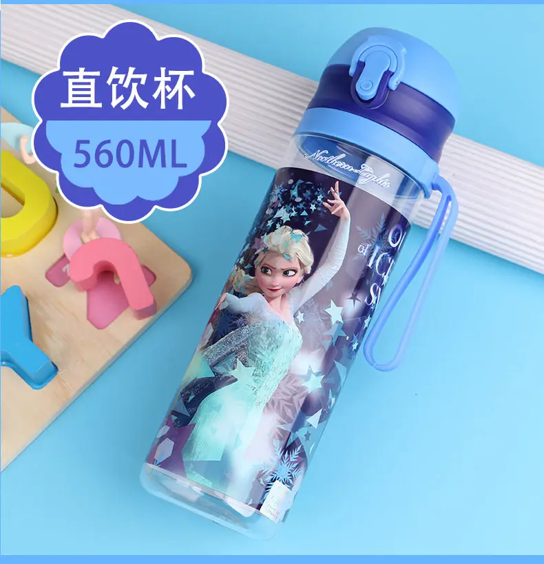 550 мл disney Микки Маус талреп бутылка детский портативный водонагреватель студенческий открытый мультфильм чашка мальчик девочка напиток чашка - Цвет: 4