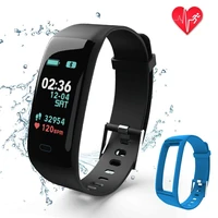 smart bracelet waterproof pedometer blood pressure monitor health watch heart rate bluetooth watch wristband fitness tracker