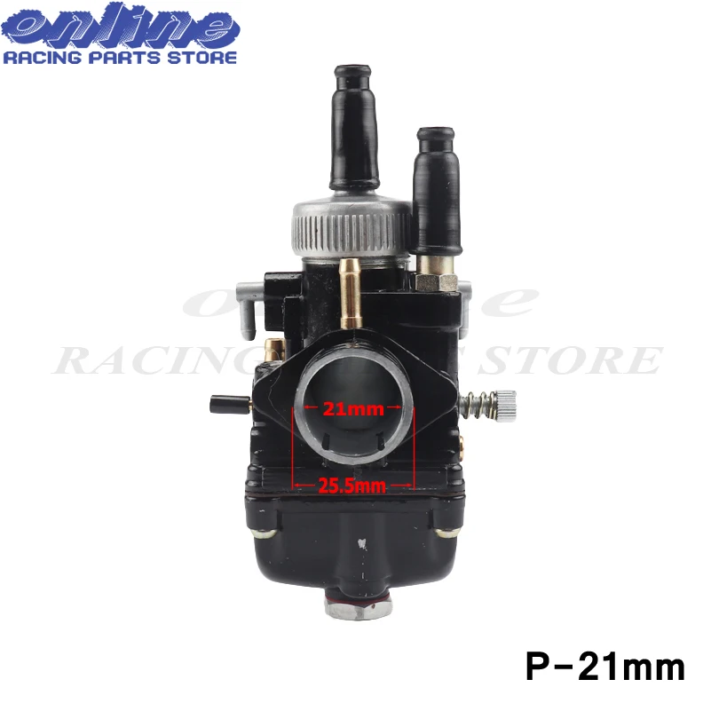21mm 17 мм 19 мм 21 мм Dellorto DS черный гоночный Карбюратор Carb для PHBG DIO JOG 50cc 90cc BWS100 для Puch Yamaha Zuma - Цвет: 21mm