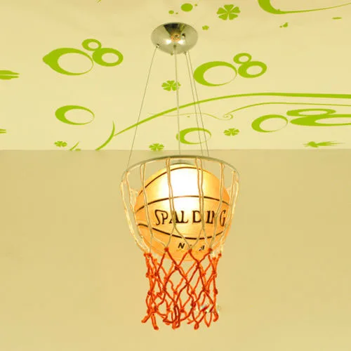 

LED Basketball Pendant Light Kid's Bedroom Lighting 110-220V Free shipping pendant lamp children Including bulb