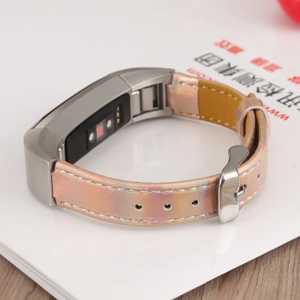 Ремешок из натуральной кожи для Fitbit часы Alta ремешок мужской женский браслет красочные часы заменить Мужские t ремень