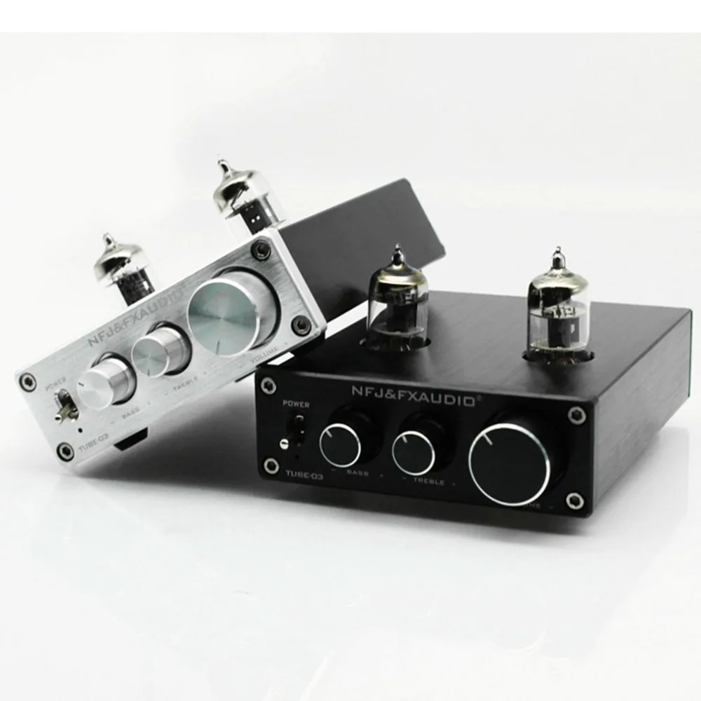 FX-AUDIO Tube-03 Fever желчный предусилитель 6j1 трубка Hi-Fi предусилитель аудио hi-fi стерео Предварительный усилитель высоких и низких частот