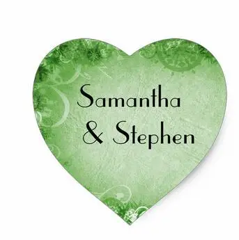 

1.5inch Floral Wedding Stickers1