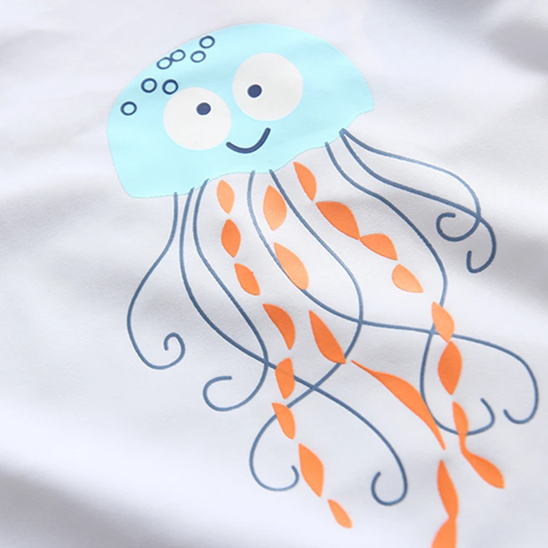 Swimsuit Boy Long sleeve Children Swimming Suit 3 Pieces Scaleph print Sun Protection UV Toddler Baby Bathing Clothes for Boys
