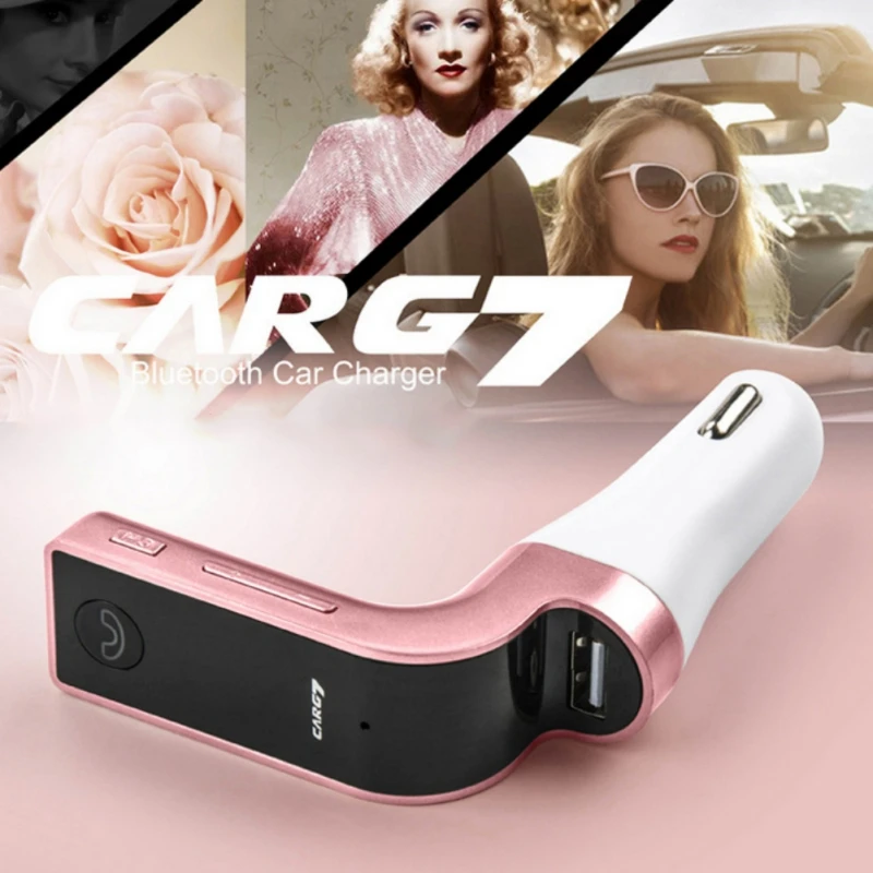 G7 Bluetooth беспроводной 4 1 автомобильное зарядное устройство AUX стерео аудио