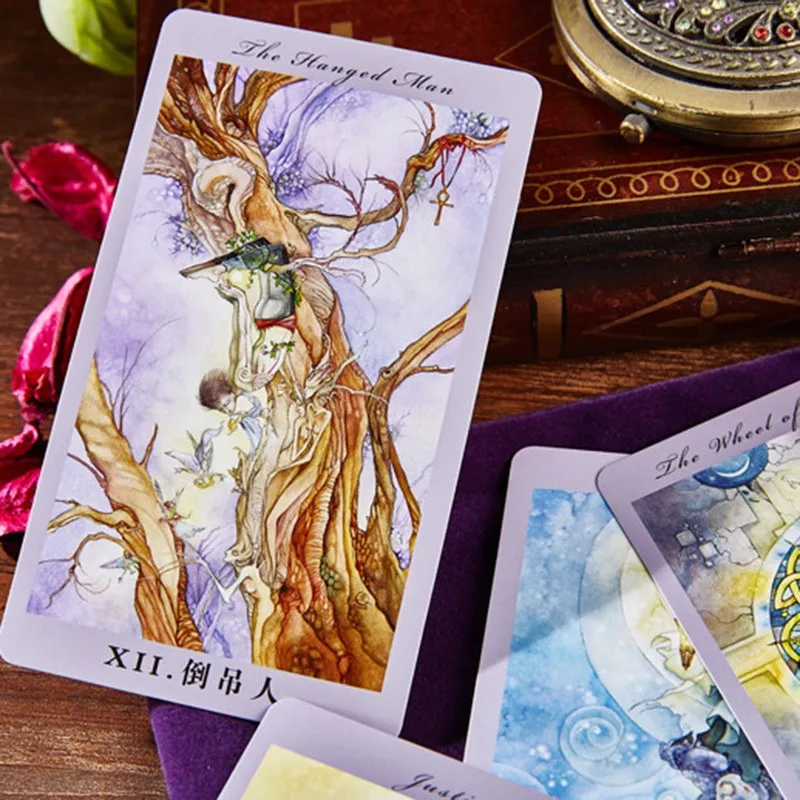 Красота Shadowscapes Таро 12*7 см карты лучшее качество настольная игра игральные карты для вечерние карты игры