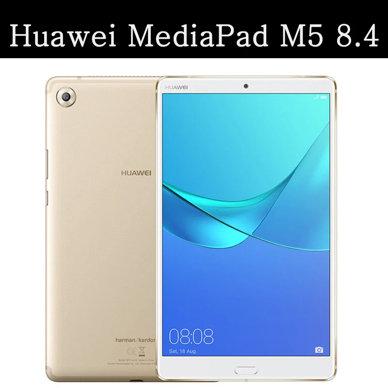 Чехол-книжка QIJUN для планшета Huawei MediaPad M5 8 4 дюйма кожаный чехол с подставкой