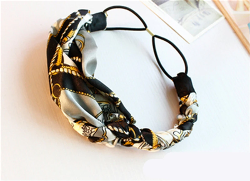 Женская модная повязка на голову ювелирные изделия аксессуары для волос лоб
