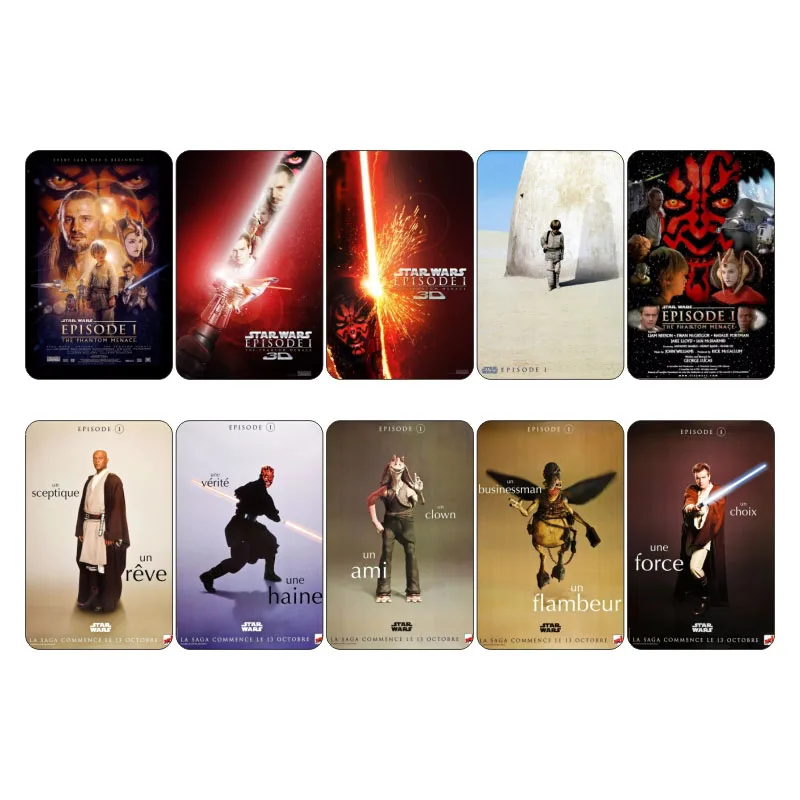 Звездные войны фильм коллекционный планировщик для скрапбукинга наклейка мини постер для декораций кредитный идентификатор автомобиля карты стикер s