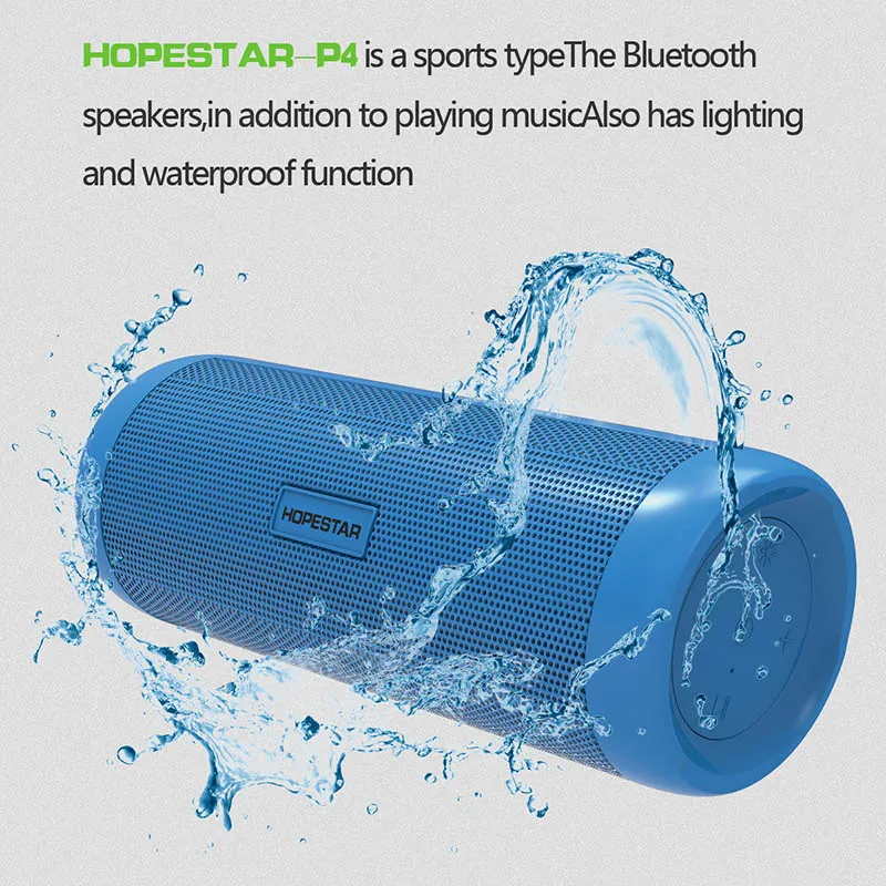 Портативные водонепроницаемые Bluetooth колонки с поддержкой TF карт и FM