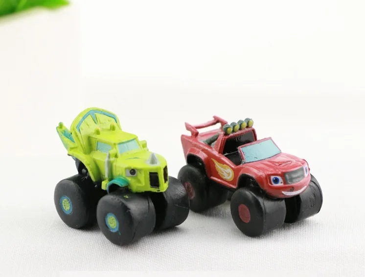 Экшн фигурки My Cute Blaze and the Little Monster Rock машины детские игрушки аниме 12 шт.|Игровые и