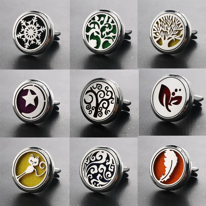 Диффузор для ароматерапии в форме сердца автомобильное эфирное масло медальон