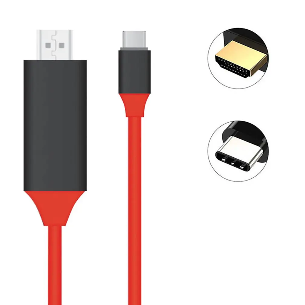 Кабель для видеосъемки type-C на HDMI с поддержкой 4 К подключения и воспроизведения