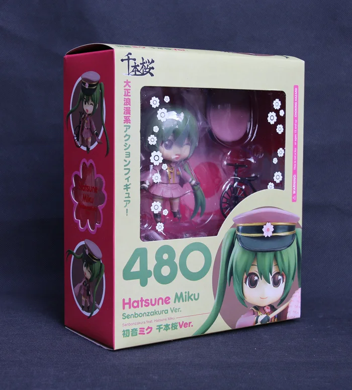 Горячая Nendoroid 480 # Вокалоид идол Хацунэ Мику Senbonzakura версия милый 4 &quotфигурка|action