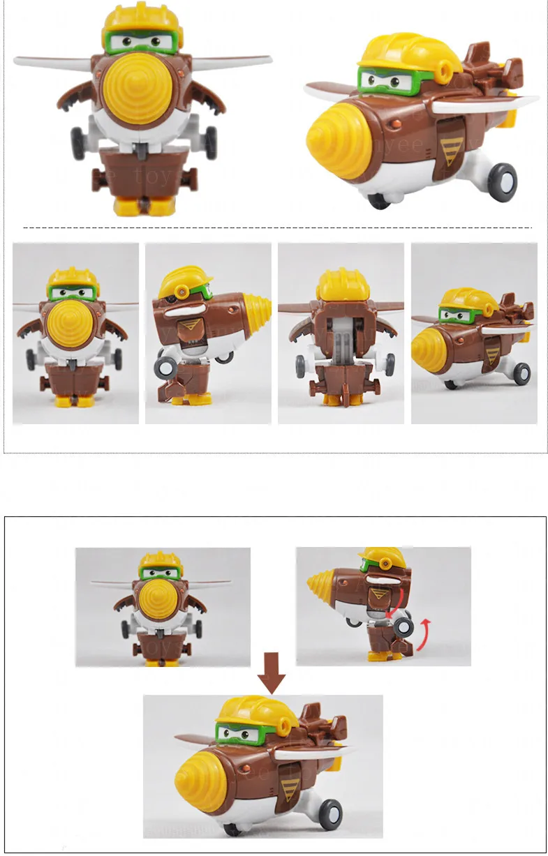 Сезон 3 Супер Крылья деформация самолет фигурки супер крыло Трансформация Робот