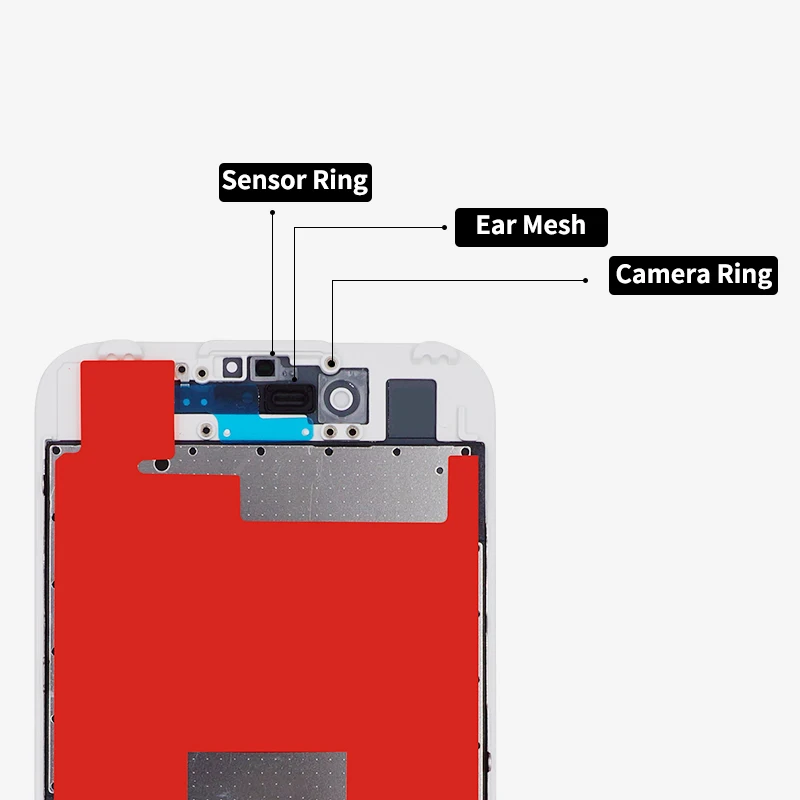 5 шт./лот ЖК-дисплей без битых пикселей для iPhone 7 7G 7P 7Plus с сенсорным экраном в сборе