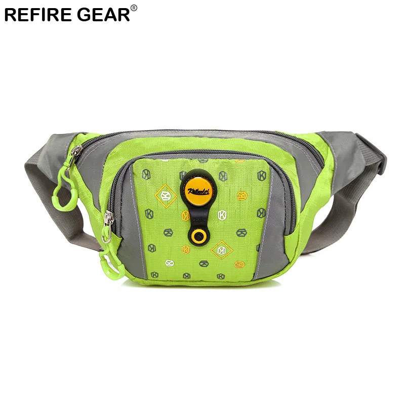 Уличная поясная сумка Refire Gear спортивная водонепроницаемая легкая нагрудная с