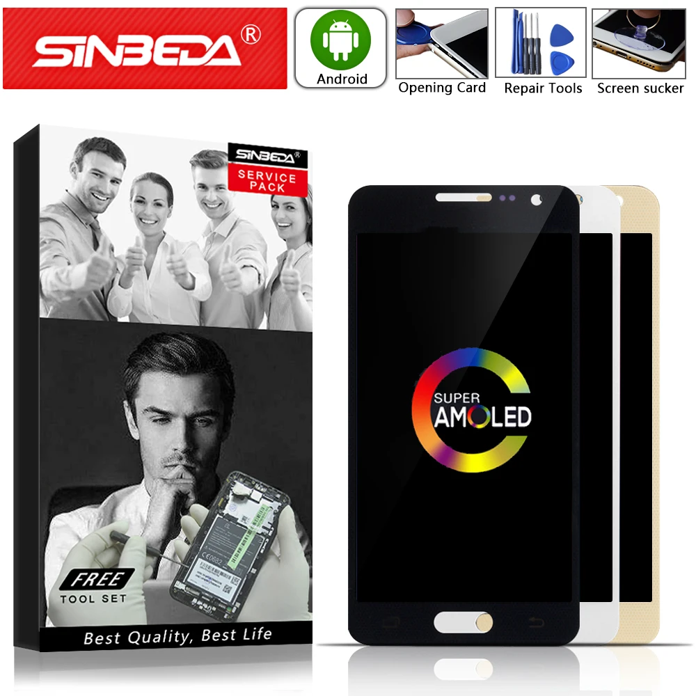 ЖК дисплей с дигитайзером для SAMSUNG Galaxy A3 2015 Super AMOLED 4 5 дюйма Samsung A300 A300F A300H A300X A300M