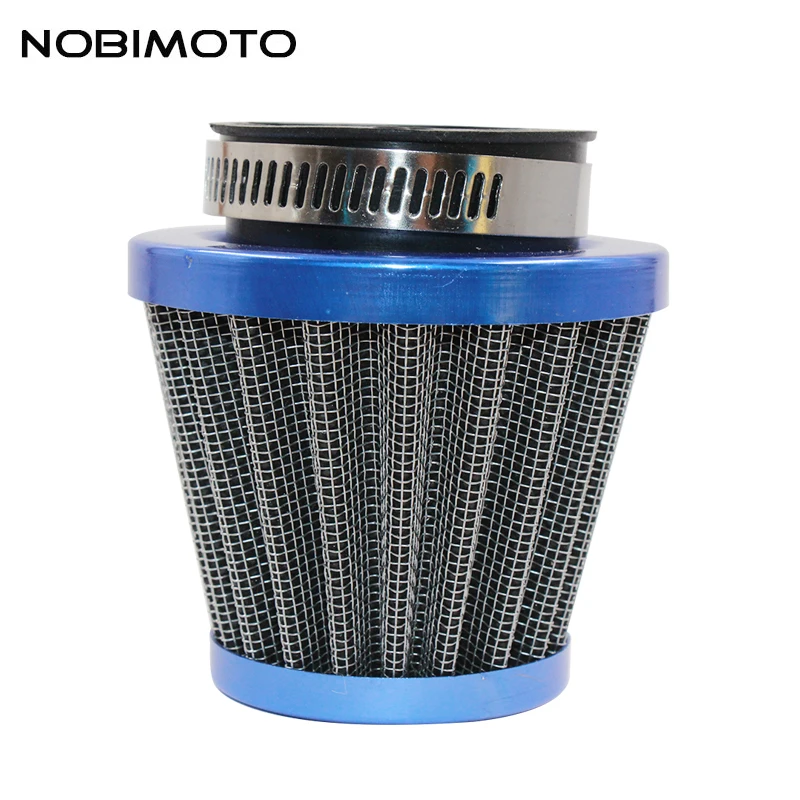 NOBIMOTO 35/38/42/45/48/52/58 мм мотоцикл грибок Air зажим для фильтра на воздушный фильтр очиститель 3 Цвета 2KL-012