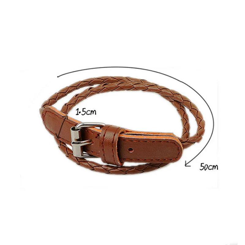 Модные женские браслеты кожа Винтаж цыганские богемные плетение этнический