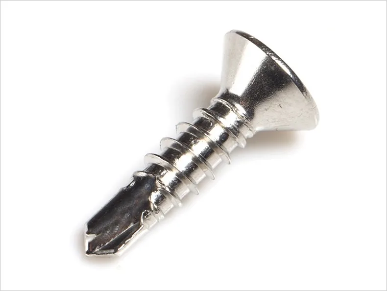 

25PCS 410stainless steel Waterproof washer cross countersund flat head screw bolt Tapping drilling Tail screw M5.5-M6.3*19-50