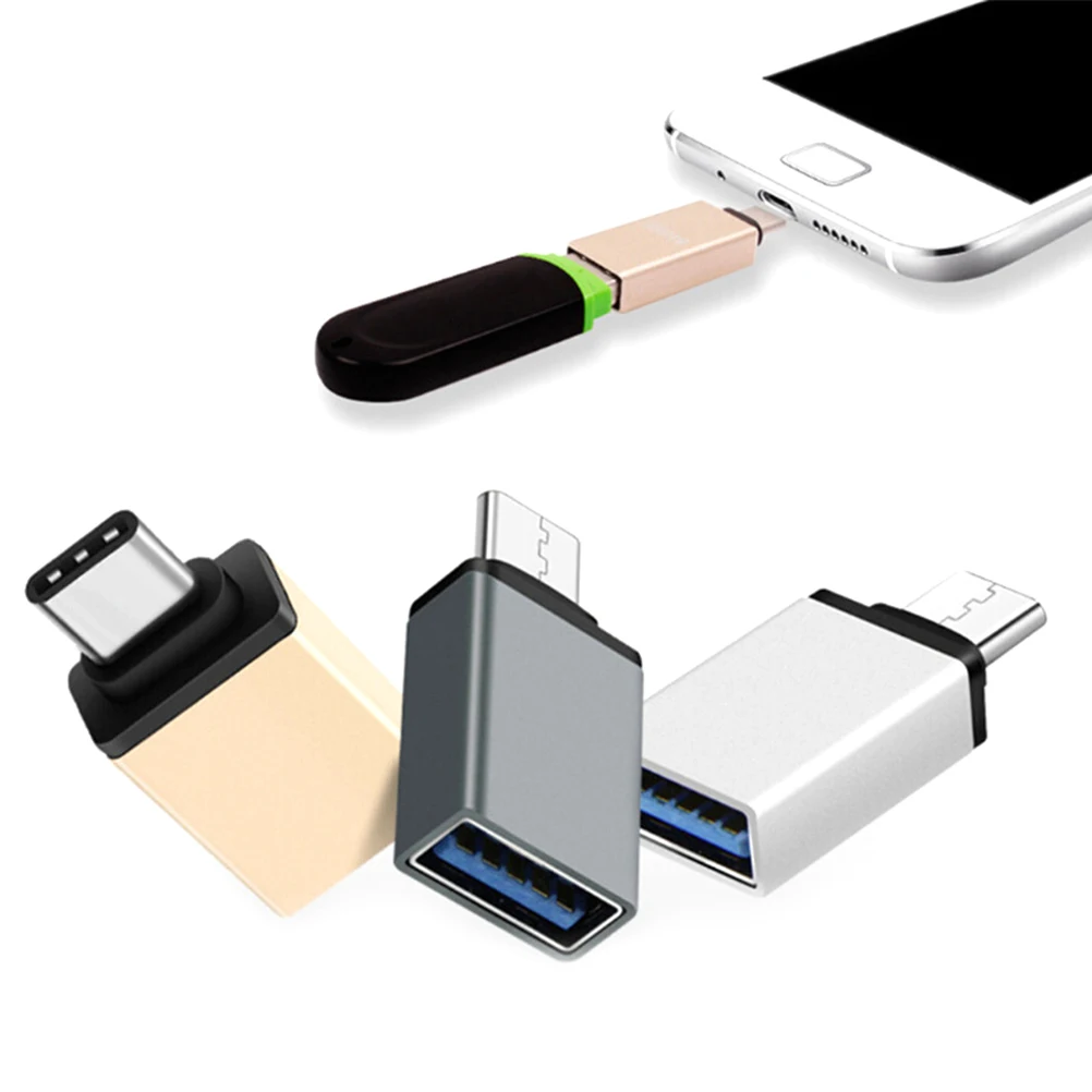 USB C Type к мини адаптер OTG 3 0 конвертер для смартфона высокоскоростные