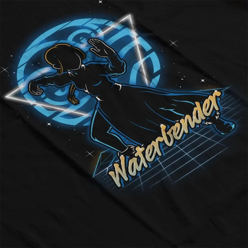 Катара Ретро Waterbender об Аанге Для мужчин футболка | Мужская одежда