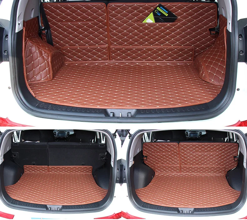 Custom fit автомобилей коврик багажного отделения для KIA K2 K3 K5 Sportage-R Sorento РИО KX5 Soul cerato