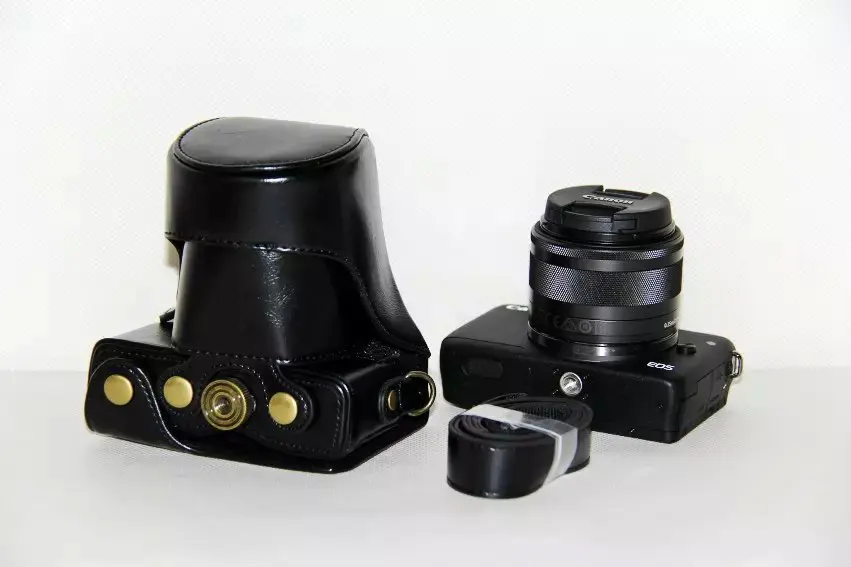 Чехол из искусственной кожи для видеокамеры Canon EOS M M2 EOSM EOSM2 чехол камеры с