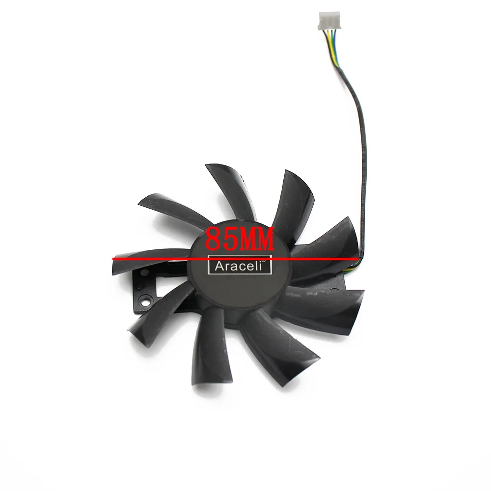 Вентилятор GA92B2U Для Охлаждения видеокарты SAPPHIRE Radeon R9 370X Кулер OC 85 мм 2 Гб для