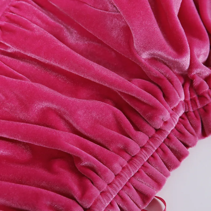 WHZHM Винтаж высокие эластичные Топы Для женщин футболка замши Эластичный Талия