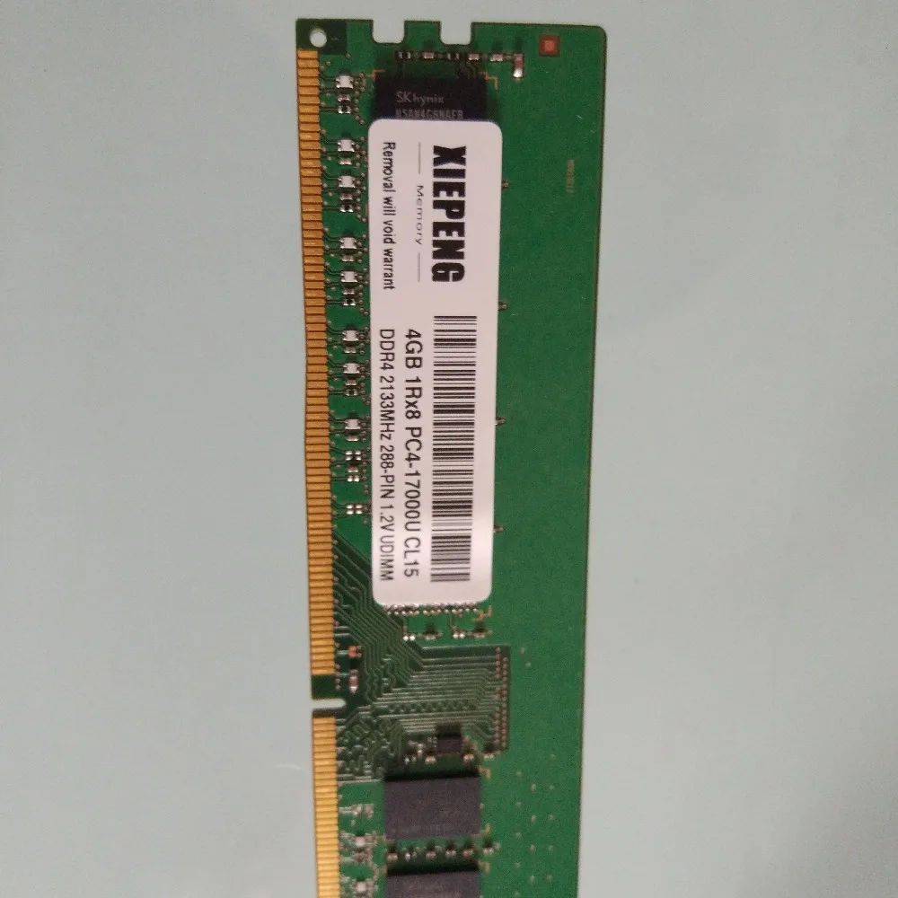 Память для настольного компьютера 8 Гб 2Rx8 Φ 2133 МГц DDR4 4 2133P RAM 8G pc4 17000 PC4 17000U 288 PIN 1 2 V