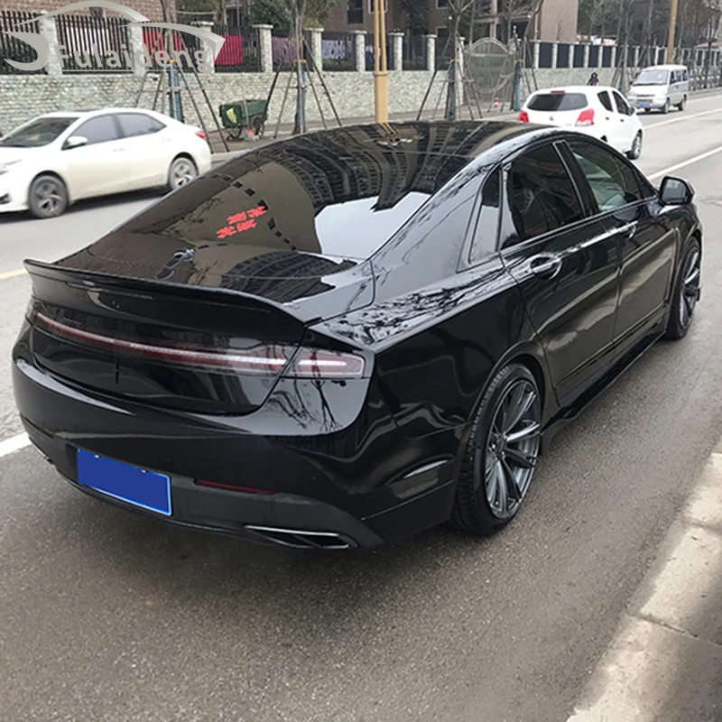 Для Lincoln MKZ- ABS задний спойлер багажника заднее крыло багажника крыло губ задний спойлер для автомобиля аксессуары