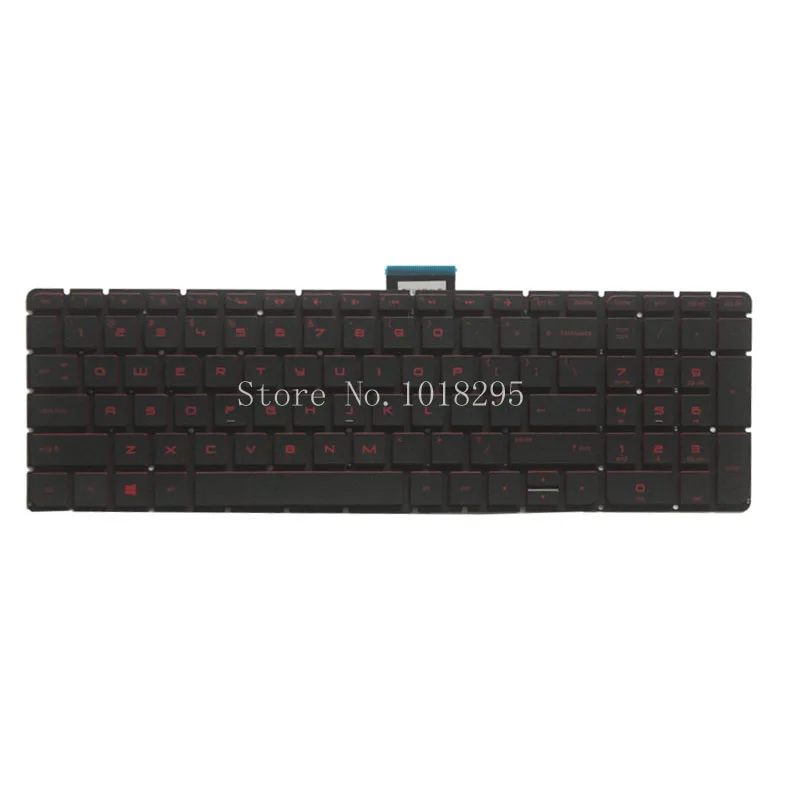 Клавиатура для ноутбука HP Pavilion 15 ab ak bc 17 ab000 ab100 ab200 15z noframe US клавиатура с
