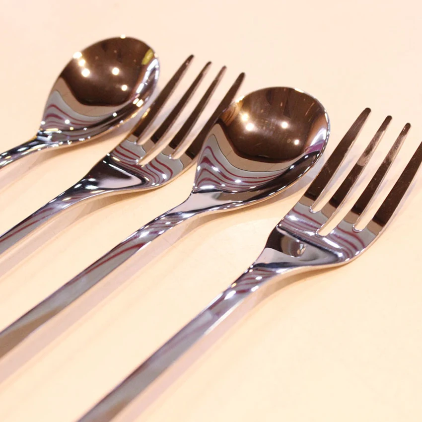 Роскошные наборы столовой посуды Diamond Crycal из нержавеющей стали 304 ложка и вилка