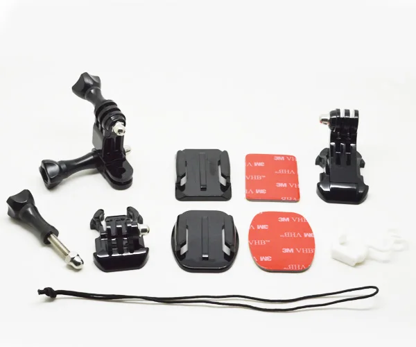 Набор клейких принадлежностей для GoPro комплект креплений J-Hook Buckle Go pro SJ4000 SJ5000 SJCAM