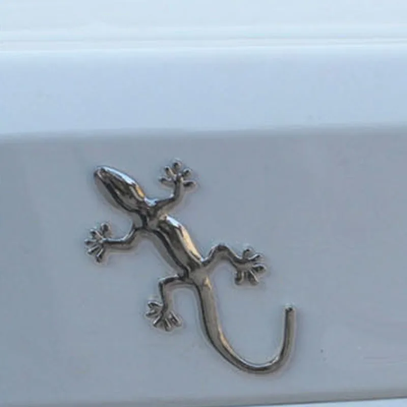 ПВХ мягкий ящерица-стикер 3D Забавный gecko декоративные наклейки | Автомобили и