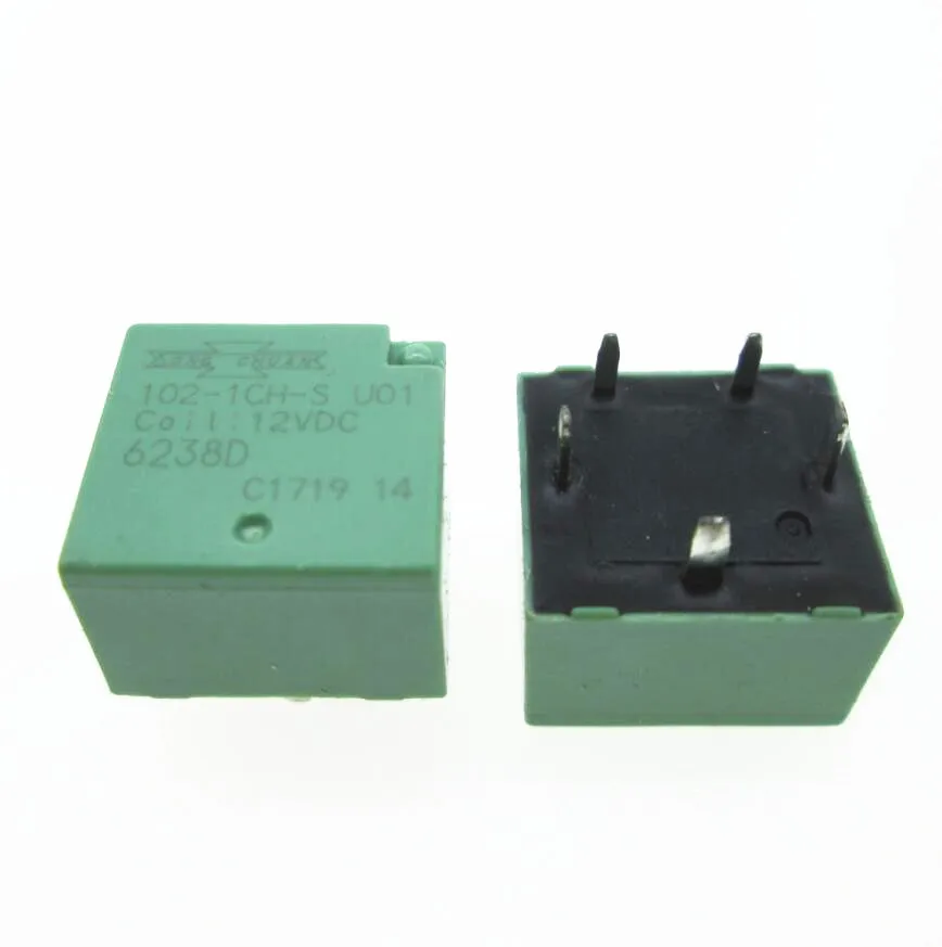 

HOT NEW AUTO CAR 12V relay 102-1CH-S-U01 102-1CH-S-U01-12VDC 102-1CH-S U01 12VDC 102-1CH-S-12VDC DC12V 12V 5PIN 5pcs/lot