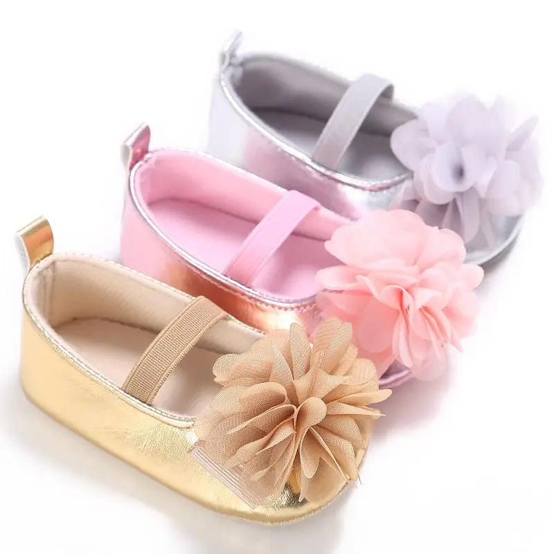 Мокасины из ПУ кожи для новорожденных на мягкой подошве с цветами|baby moccasins|shoes