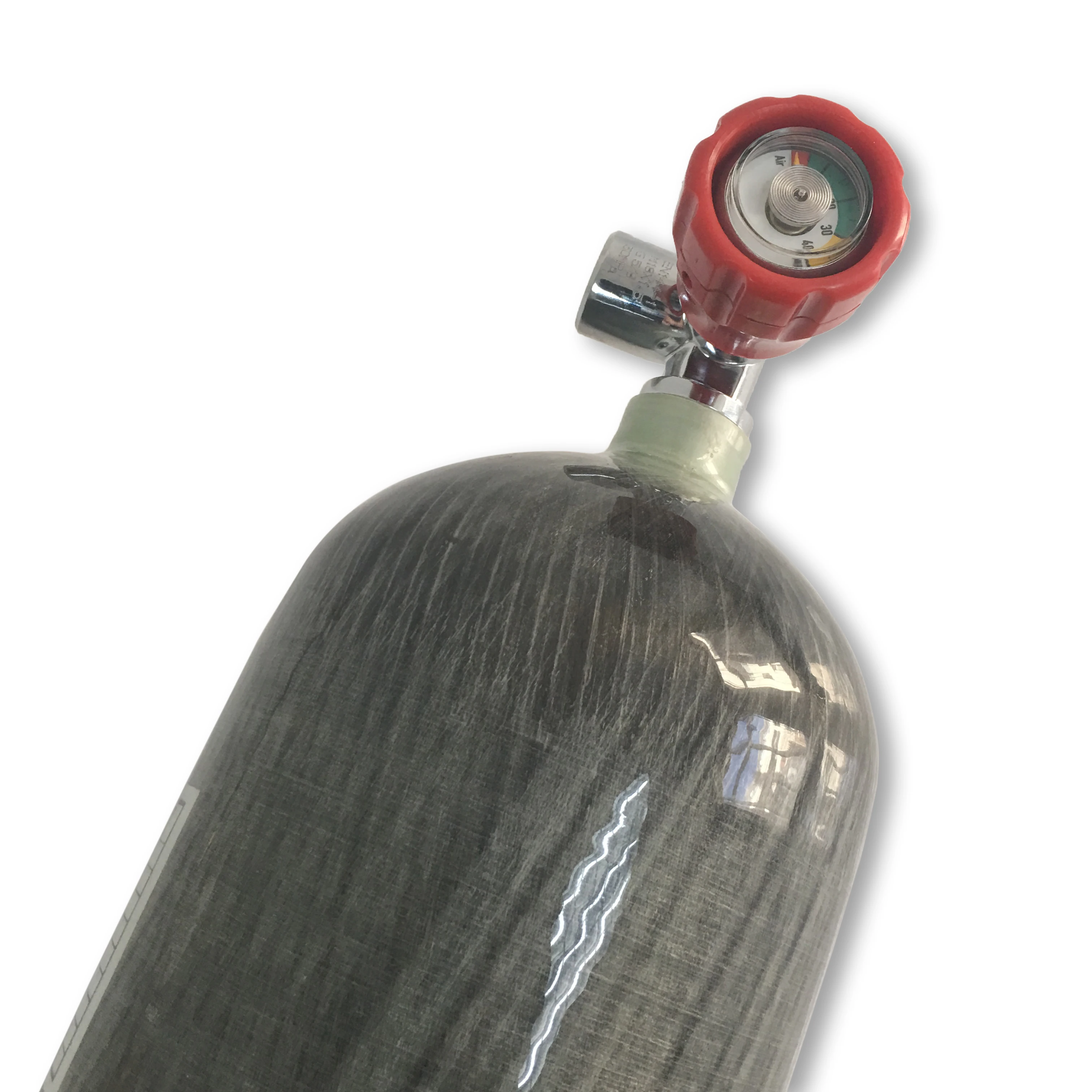 Пейнтбольный бак AC16811 мини цилиндр для подводного плавания hpa 4500psi 6.8L композитное